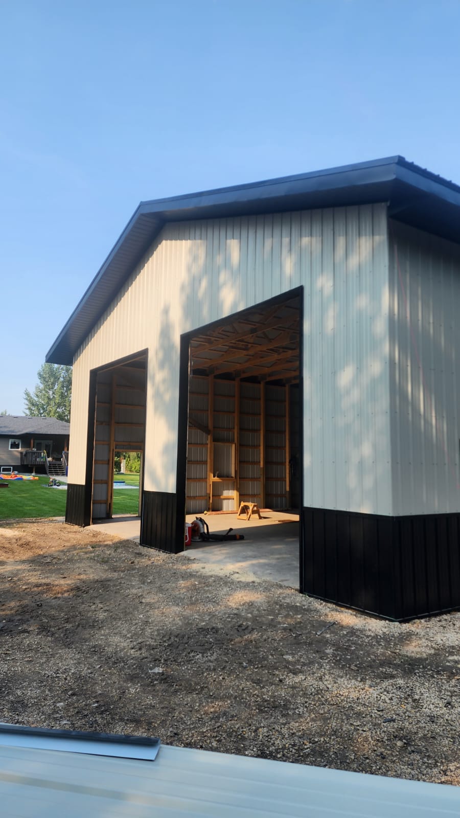 40×60 stud frame shop — Winkler, MB