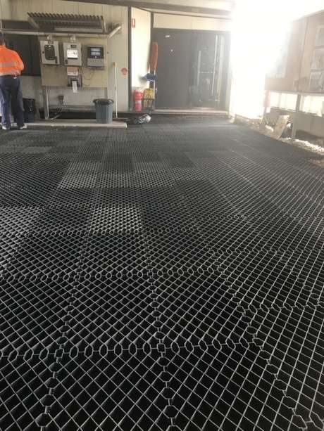 MAXABASE grid across an equipment yard